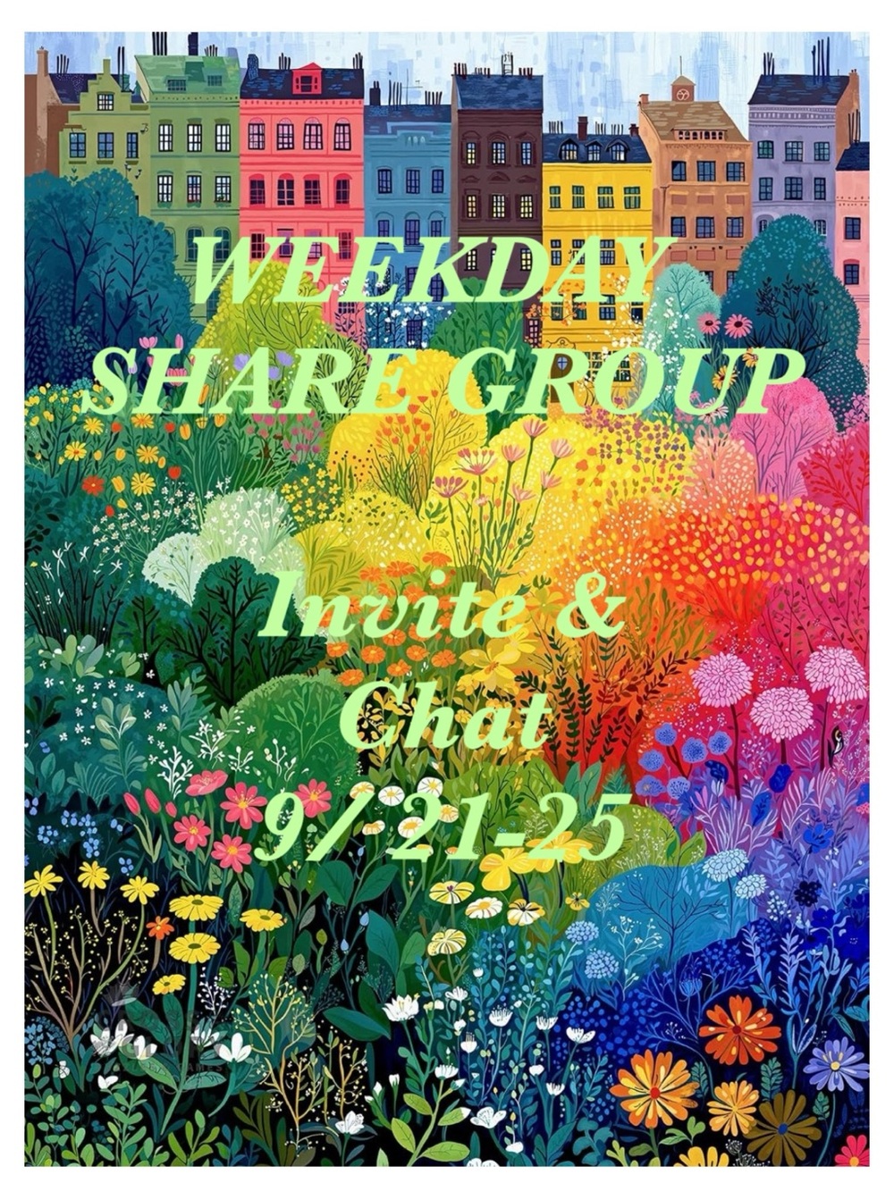 🌈 Share With Color Invite 🌈 - Picture 1 of 1
